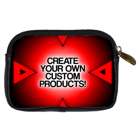 Create Your Own Custom And Unique Products Digital Camera Leather Case from ArtsNow.com Back