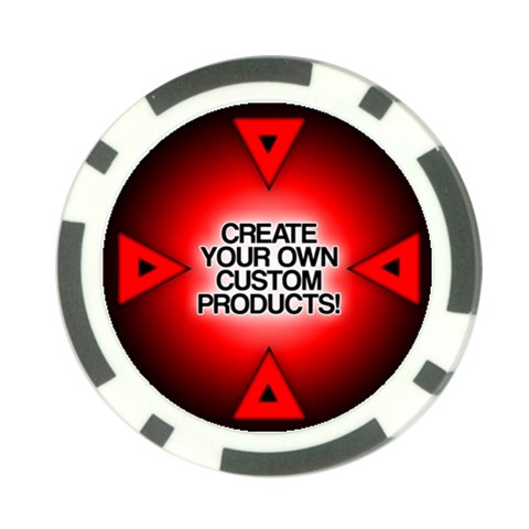 Create Your Own Custom And Unique Products Poker Chip Card Guard (10 pack) from ArtsNow.com Front