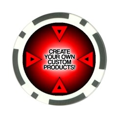 Create Your Own Custom And Unique Products Poker Chip Card Guard (10 pack) from ArtsNow.com Front