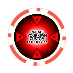 Create Your Own Custom And Unique Products Poker Chip Card Guard (10 pack) from ArtsNow.com Front