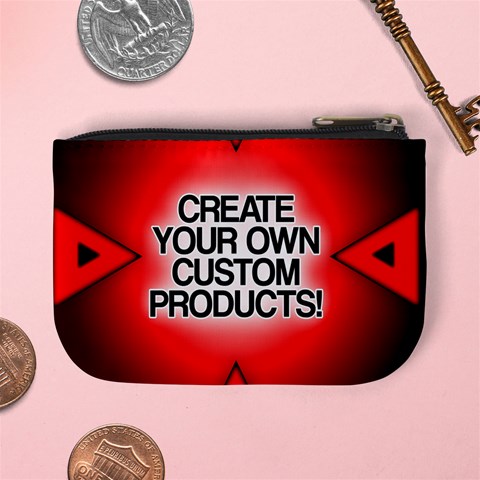 Create Your Own Custom And Unique Products Mini Coin Purse from ArtsNow.com Back