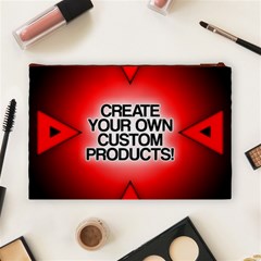 Create Your Own Custom And Unique Products Cosmetic Bag (Large) from ArtsNow.com Back