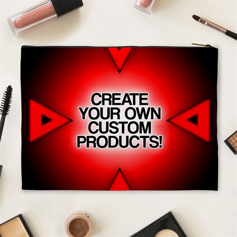 Create Your Own Custom And Unique Products Cosmetic Bag (XL) from ArtsNow.com Back