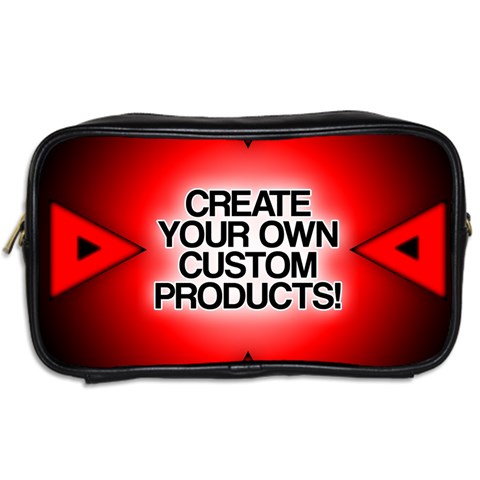 Create Your Own Custom And Unique Products Toiletries Bag (Two Sides) from ArtsNow.com Back