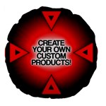 Create Your Own Custom And Unique Products 18  Premium Flano Round Cushion 