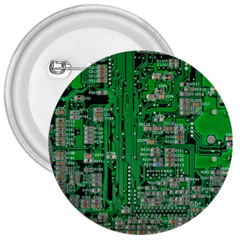 Circuit 3  Button from ArtsNow.com Front