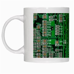 Circuit White Mug from ArtsNow.com Left