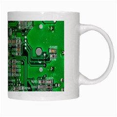 Circuit White Mug from ArtsNow.com Right