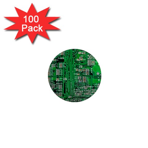 Circuit 1  Mini Magnet (100 pack)  from ArtsNow.com Front