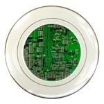 Circuit Porcelain Plate