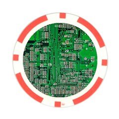 Circuit Poker Chip Card Guard from ArtsNow.com Front