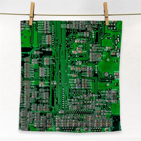 Circuit Face Towel from ArtsNow.com Front