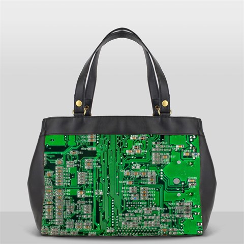 Circuit Oversize Office Handbag (Two Sides) from ArtsNow.com Front