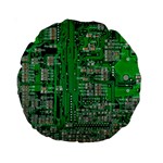 Circuit 15  Premium Round Cushion 