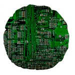 Circuit 18  Premium Round Cushion 