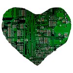 Circuit 19  Premium Heart Shape Cushion