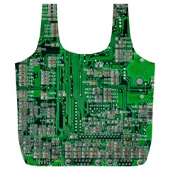 Circuit Full Print Recycle Bag (XL) from ArtsNow.com Front