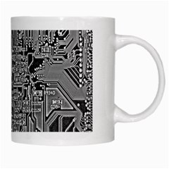 Circuit White Mug from ArtsNow.com Right