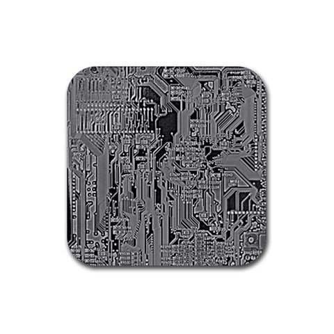 Circuit Rubber Coaster (Square) from ArtsNow.com Front