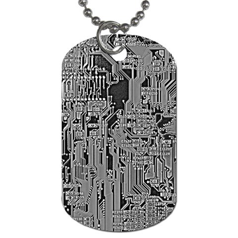 Circuit Dog Tag (One Side) from ArtsNow.com Front