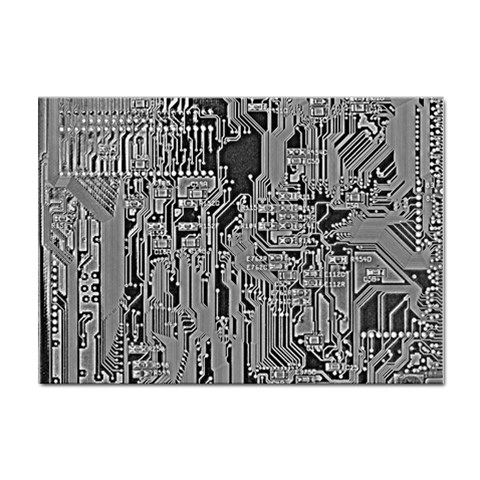 Circuit Sticker A4 (10 pack) from ArtsNow.com Front