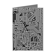 Circuit Mini Greeting Card from ArtsNow.com Left