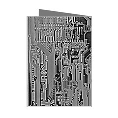 Circuit Mini Greeting Card from ArtsNow.com Right