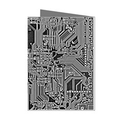 Circuit Mini Greeting Cards (Pkg of 8) from ArtsNow.com Left