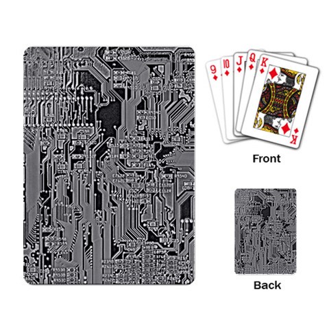 Circuit Playing Cards Single Design from ArtsNow.com Back