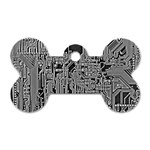 Circuit Dog Tag Bone (One Side)