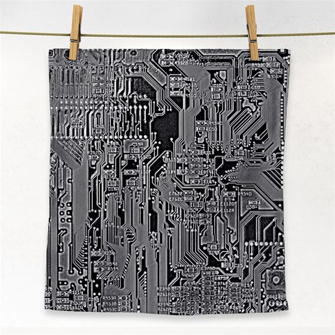 Circuit Face Towel from ArtsNow.com Front