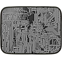 Circuit Double Sided Fleece Blanket (Mini) from ArtsNow.com 35 x27  Blanket Front