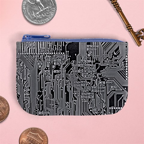 Circuit Mini Coin Purse from ArtsNow.com Front