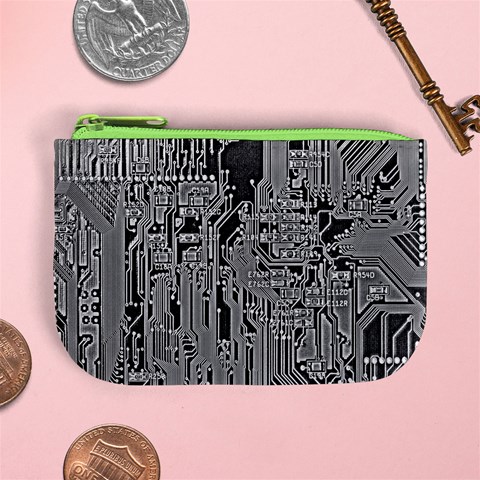 Circuit Mini Coin Purse from ArtsNow.com Front