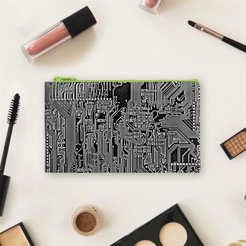 Circuit Cosmetic Bag (Small) from ArtsNow.com Front