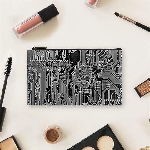 Circuit Cosmetic Bag (Small) from ArtsNow.com Front