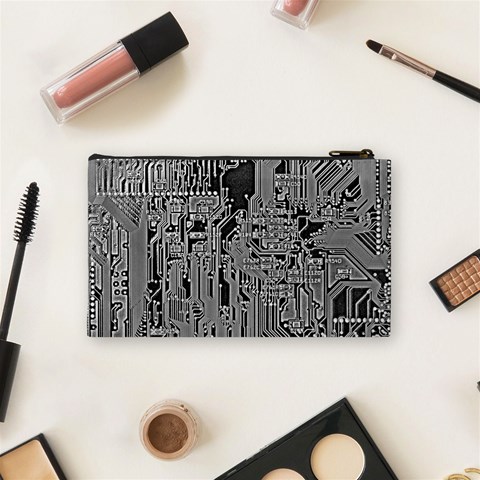 Circuit Cosmetic Bag (Small) from ArtsNow.com Back