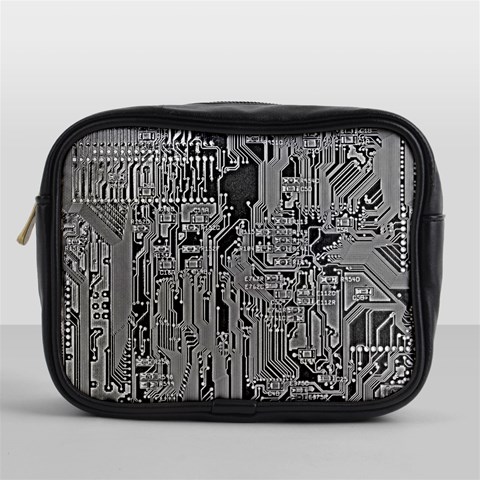 Circuit Mini Toiletries Bag (One Side) from ArtsNow.com Front