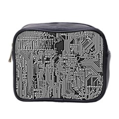 Circuit Mini Toiletries Bag (Two Sides) from ArtsNow.com Front