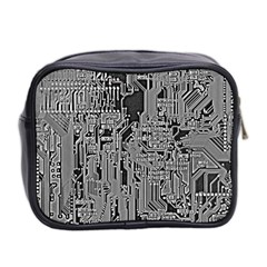 Circuit Mini Toiletries Bag (Two Sides) from ArtsNow.com Back