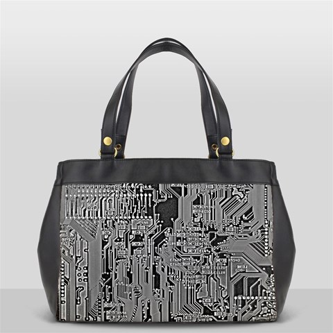 Circuit Oversize Office Handbag (One Side) from ArtsNow.com Front