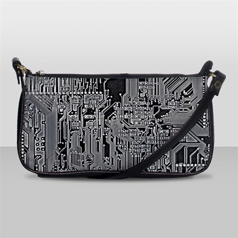 Circuit Shoulder Clutch Bag from ArtsNow.com Front