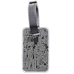 Circuit Luggage Tag (two sides) from ArtsNow.com Back