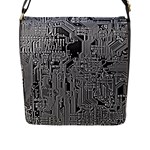 Circuit Flap Closure Messenger Bag (Large)