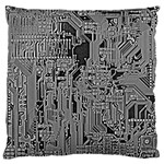 Circuit Large Flano Cushion Case (One Side)