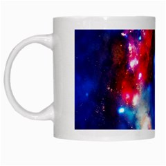 Colorful Cosmos White Mug from ArtsNow.com Left