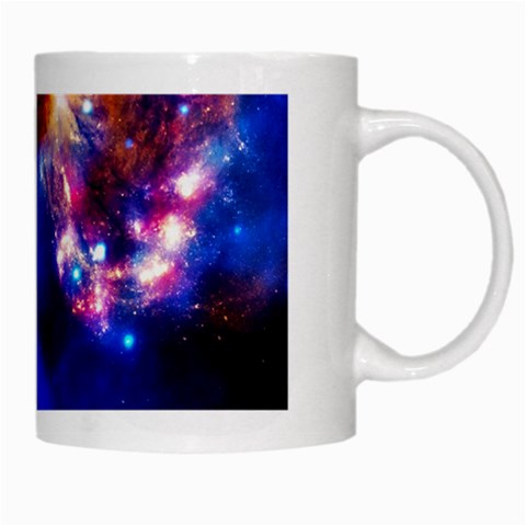 Colorful Cosmos White Mug from ArtsNow.com Right