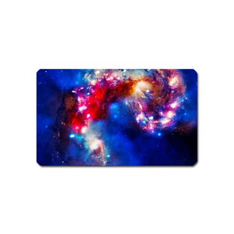 Colorful Cosmos Magnet (Name Card) from ArtsNow.com Front