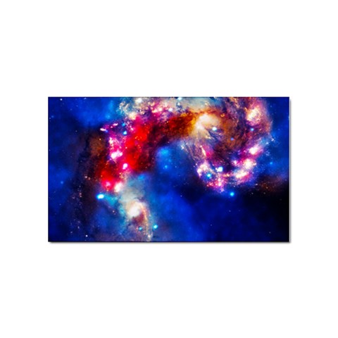 Colorful Cosmos Sticker Rectangular (100 pack) from ArtsNow.com Front