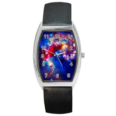 Colorful Cosmos Barrel Style Metal Watch from ArtsNow.com Front